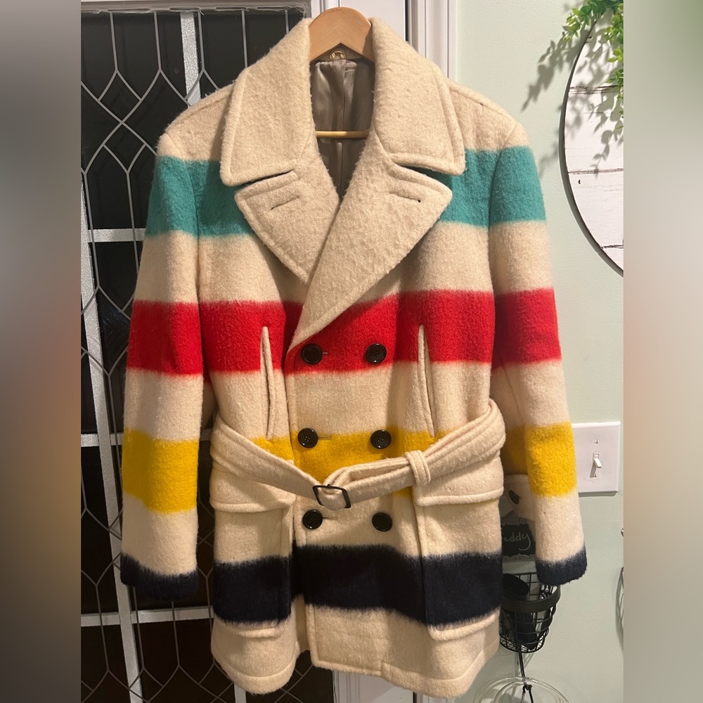 Hudson’s Bay Point Blanket Jacket XL